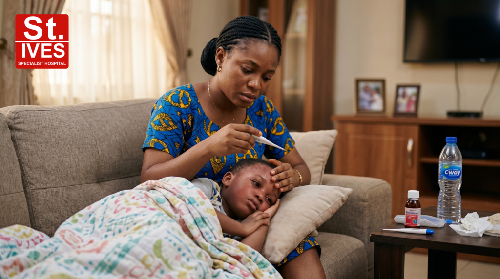 frequent fever in children Nigeria symptoms