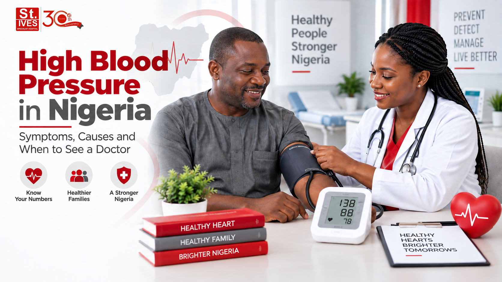 High Blood Pressure in Nigeria: Symptoms, Causes and When to See a Doctor